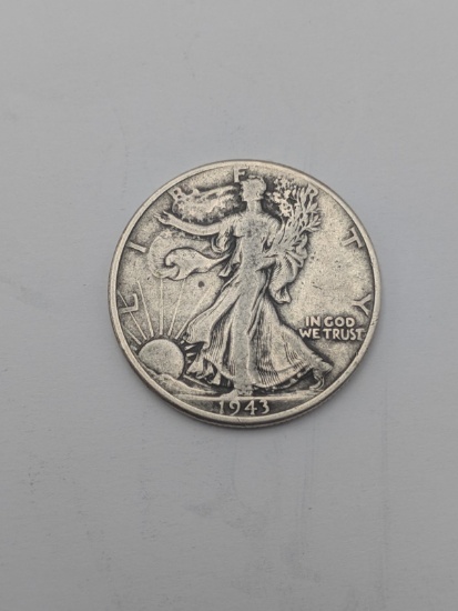 1943 Liberty Walking Half Dollar