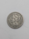 1874 Nickel 3¢