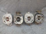 (4) BMW Cylinder, Valve Tops