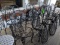 (20) Iron Upholstered Patio Chairs