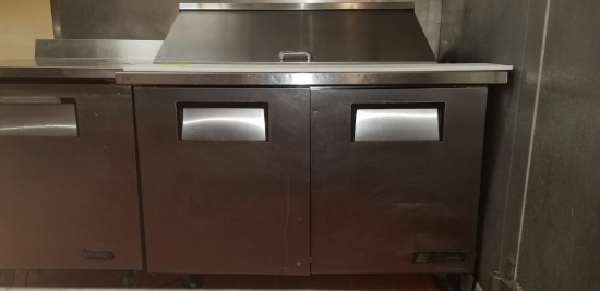 True 48" Refrigerated Prep Unit