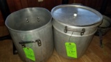 (2) 30 qt Aluminum Stock Pots