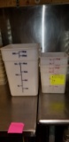 (3) Asst. Cambro Storage Containers