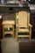 Pine Rocking Chair & Stand