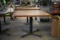 (4) 4-Top Wood / Steel Tables