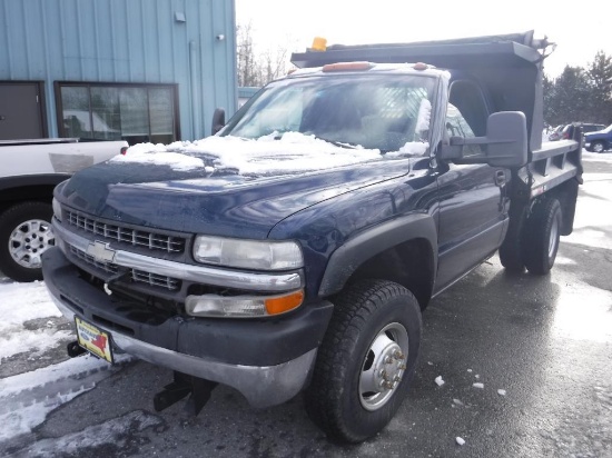 2002 Chevrolet 3500 Contractors Dump