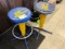 (2) Monroe Advertising Stools