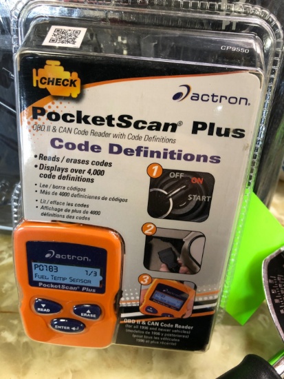 Actron Pocketscan Plus Scanner