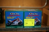 (2) Deka 12v Motorcycle/ATV Batteries