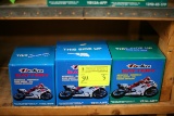 (3) Deka 12v Motorcycle/ATV Batteries