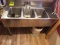 3-Bay SS Back Bar Sink