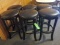 (6) Vinyl-Upholstered Bar Stools