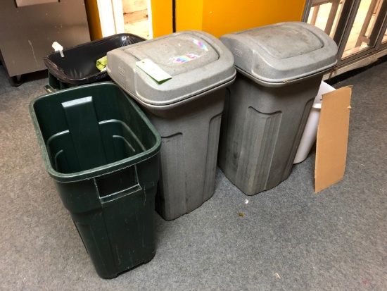 (5) Trash Receptacles