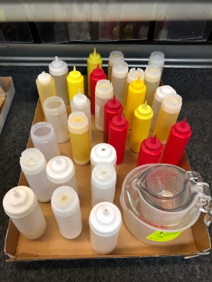 Asst. Squeeze Bottles & Measuring Cups