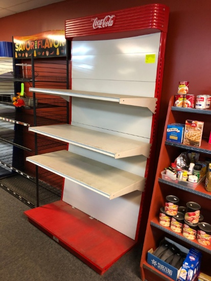 Coca Cola Shelving Unit