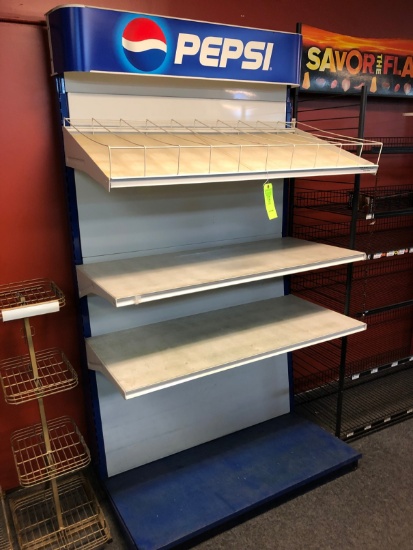 Pepsi Shelving Unit