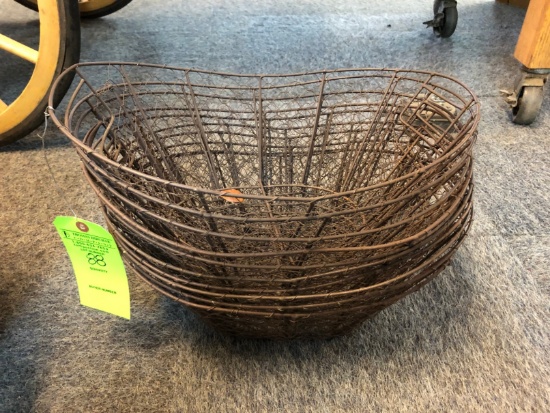 (10) Wire Baskets