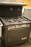 Franklin Chef 6-Burner Gas Range