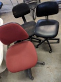 (3) Rolling Office Chairs