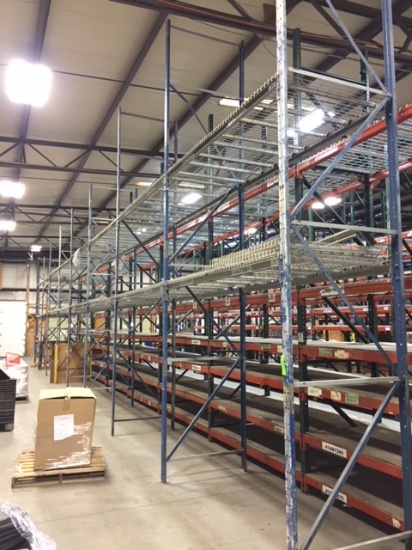 (8) Sections of Bolt Connect Pallet Rack