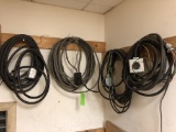 (4) Asst. High Voltage Power Cords