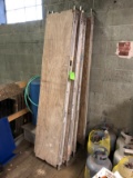 (5) 7' Alum. & Wood Deck Staging Planks