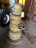 (3) Spools Assorted Poly Rope