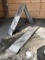 (2) Folding Aluminum Ramps