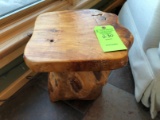 Hard Wood Carved End Table