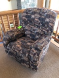 La-Z-Boy Upholstered Recliner w/ Wildlife Upholstery