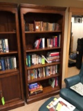 5-Tier Mahogany Bookshelf