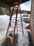 8' Werner Fiberglass Step Ladder