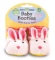 (10)pr. Rich Frog Baby Booties 0-6 months -Bunnies