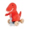 (17) Rich Frog Pull Toy-  Dino