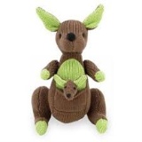 (100+/-) Rich Frog Rattle-A-Roo Baby Rattle