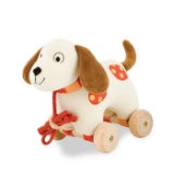 (13) Rich Frog Pull Toy-  Puppy