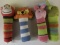 (34+/-) Rich Frog Knit Squeak Easy-Monkey, Lion, Pig, Frog