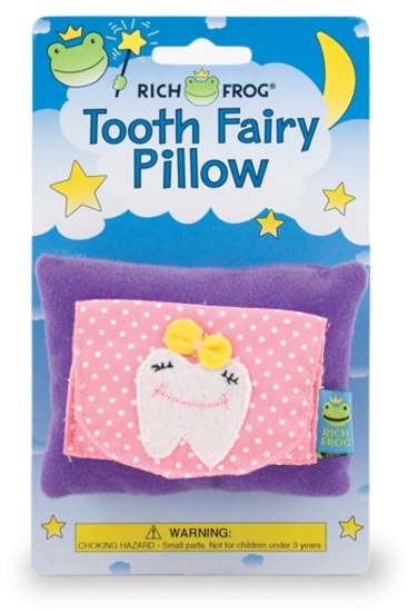 Case of (96) Rich Frog Tooth Fairy Pillow-Girl Tooth