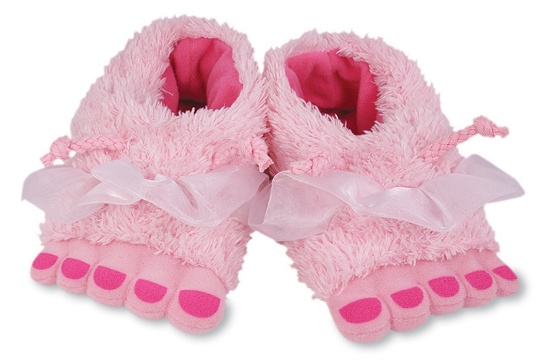 Case of (60)prs. Rich Frog Small Funky Feet Slippers-Fairy Feet