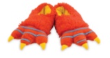 Case of (60)prs. Rich Frog Small Funky Feet Slippers-Dino Feet