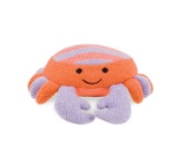 (69+/-) Rich Frog Knit Sea Creature-Crab