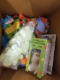 (4) Boxes of Rich Frog Dolly the Llama, Kangaroo, Rattles, Funky Feet