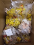 (100+/-) Rich Frog Rubber Ducks, Rabbit & Goose