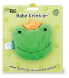 (47+/-) Rich Frog Baby Crinkler-Frog