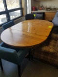 Pine Dining Table w/ (1) Leaf