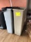 (2) Commercial Poly Trash Receptacles