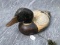 Ducks Unlimited Wood Mallard Drake Duck Decoy