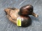 Tom Taber Wood Redhead Duck Decoy