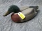 Vintage Wood Mallard Duck Decoy