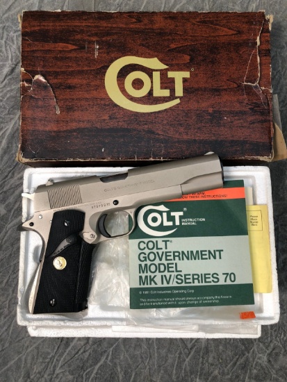 Colt Government Model Mark IV / Series 70 Semi-Automatic Pistol